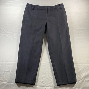 Garnet Hill Women’s Charcoal Wool Blend Dress Pants Size 8